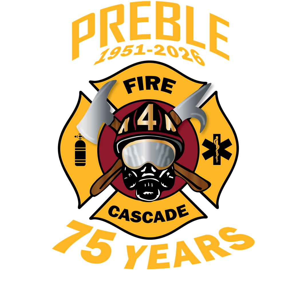 Preble Volunteer Fire Fighting Association crest